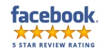 Facebook, 5 star review rating