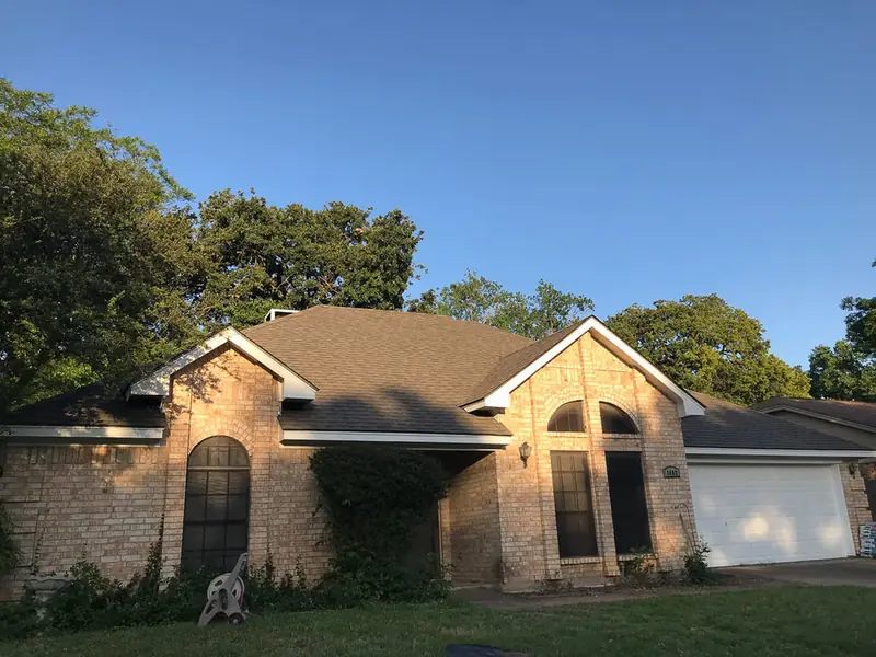 A finished roof replacement by Dimensional Pro Construction