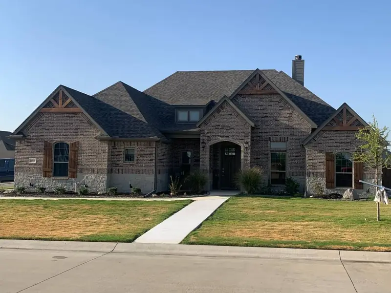 A finished roof replacement by Dimensional Pro Construction