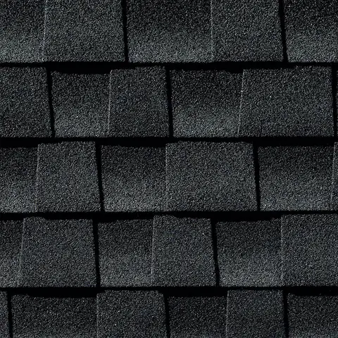 Charcoal GAF shingle color