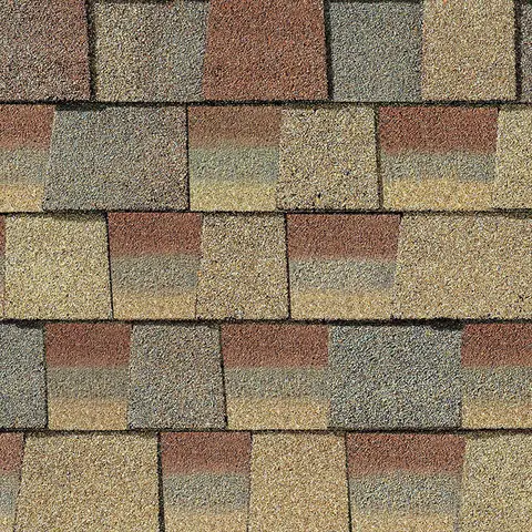 Gold Amber GAF shingle color