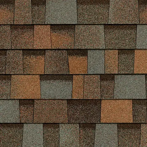Tru Def Designer Aged Copper Owens Corning shingle color