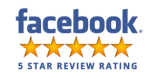 FB logo 5 star review