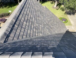 Asphalt shingle roof